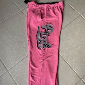 Victoria Secret PINK Boyfriend sweat pants.